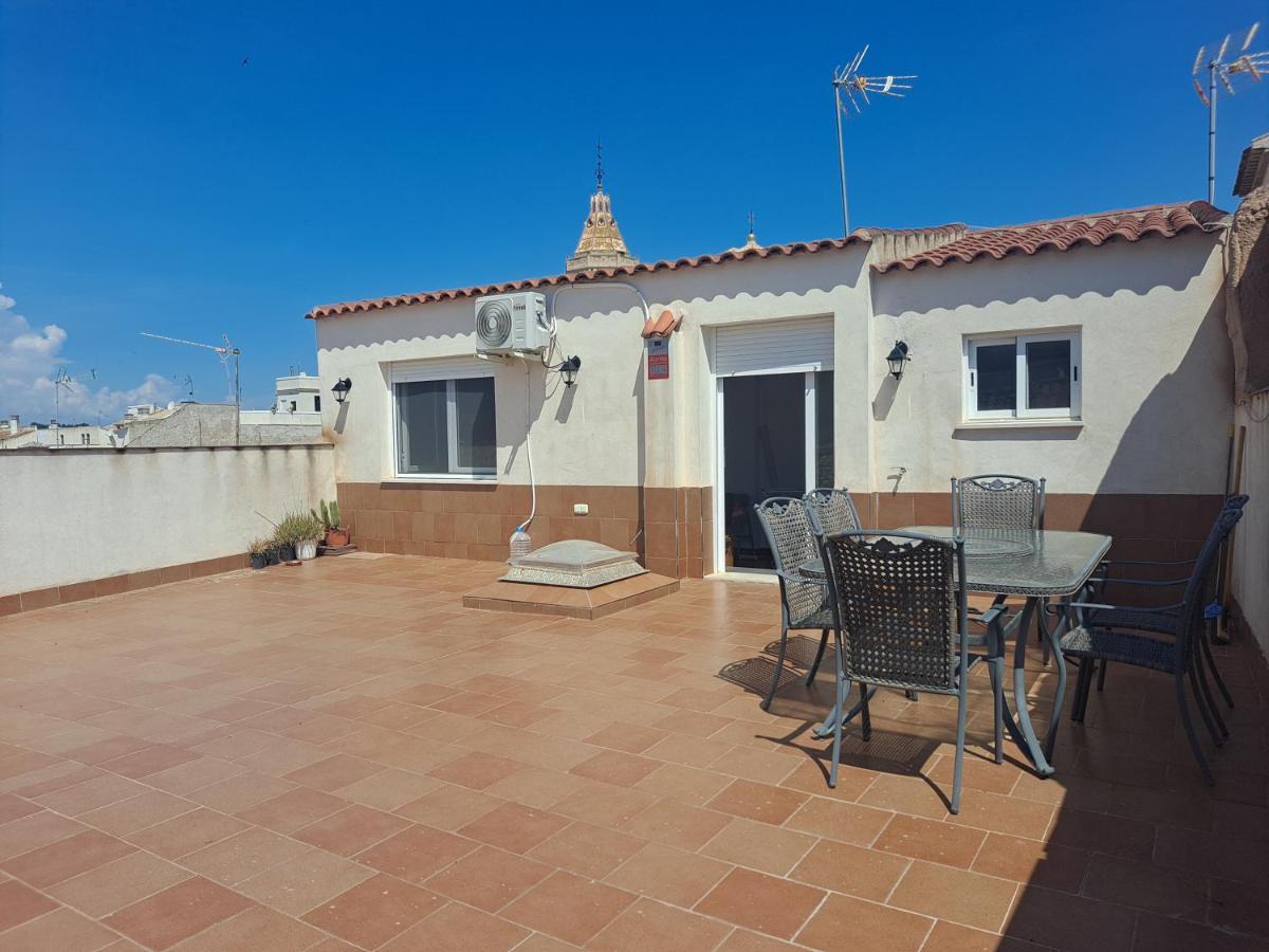 شقة Atico Con Terraza ثيثا المظهر الخارجي الصورة