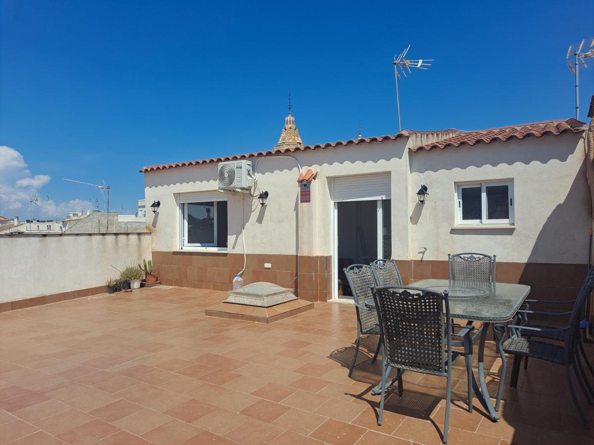 شقة Atico Con Terraza ثيثا المظهر الخارجي الصورة